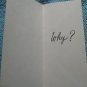 VINTAGE * Breaking Up* studio card 60's**unused