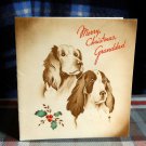 Vintage  GRANDDAD *Merry Christmas * circa 1950 unused Buzza Cardoza
