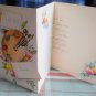 Vintage GET WELL*tri-fold *3D* Pop Up*ARTIST PALLET* Greeting Card unused