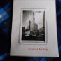 VTG real photo Christmas GREETING CARD WOOLWORTH BUILDING unused 1930 MAINZER