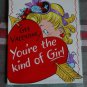 Valentine Vintage 50's kind of girl* Sarcastic Comic Vinegar-UNUSED-Barker Cards