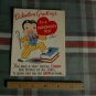 Valentine Vintage 40's PERSONALITY Sarcastic Comic Vinegar-UNUSED-Barker Cards