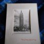 VTG real photo Christmas GREETING EMPIRE STATE BUILDING unused 1930 MAINZER