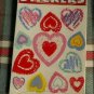 Vintage Valentines Day * Stickers~ 8 Sheets (2 packages OF 4 SHEETS)
