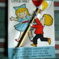 BIRTHDAY Vintage 50's LITTLE GIRL* make a pinwheel-UNUSED-Barker Cards