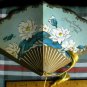 Vintage BIRTHDAY FAN with golden cord & tassel * 50's or earlier* Buzza Cardoza