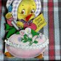 For Mother at EASTER by STANLEY unused VINTAGE die-cut; reveal