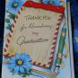 2 VINTAGE Graduation CARD~Thank You for remembering my Graduation * VOLLAND