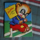 VINTAGE unused FATHER'S DAY * to GODFATHER die cut
