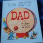 VINTAGE unused FATHER'S DAY *Greatest Dad on Earth NORCROSS 1960