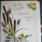 VINTAGE unused FATHER'S DAY * from your Daughter with love* NORCROSS