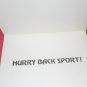 Our Gang GET WELL unused card -"FOOTBALL ROMEO"- the opposing team- movie scene