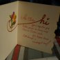 A GRAND BOY EASTER CARD NORCROSS unused die cut SMALL & CUTE flocking