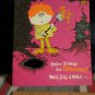 Halloween * feelin' Scared> dig a hole --1960'S NORCROSS--VINTAGE *unused