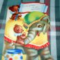 BIRTHDAY GREETINGS" Happy Elephant does tricks * SUNSHINE CARD circa 1950