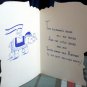 BIRTHDAY GREETINGS" Happy Elephant does tricks * SUNSHINE CARD circa 1950