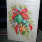 Merry Christmas *to GRANDMOTHER & GRANDFATHER * American Greeting  UNUSED