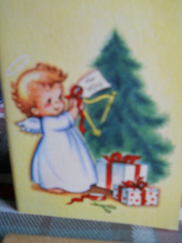 Merry Christmas *Twink tree decorates  *  CHARLES CHRISTIAN CULP copyright1946