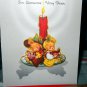 Vintage Christmas Greeting * TO SOMEONE VERY DEAR  unused HALLMARK 1945