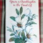 Vintage 80s- MERRY CHRISTMAS - proud of my GRANDDAUGHTER ** AMERICAN GREETINGS