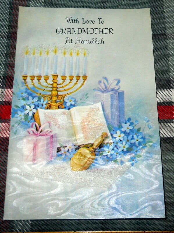 Happy Hanukkah with love to Grandmother American Greeting
