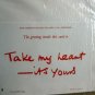 TAKE MY HEART - UNUSED * designed by Marion Foster for GORDON FRASER