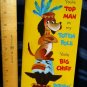 VINTAGE to Hubby FATHER'S DAY*humorous TOP MAN ON MY TOTEM POLE1950s*s Norcross