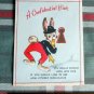 April Fools Day Greeting Card * Hallmark * A CONFIDENTIAL HINT*copyright 1948