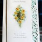 MARCH is your BIRTHDAY card  VINTAGE unused circa 70's
