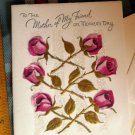VINTAGE MOTHER'S DAY * TO MY Friend's MOTHER circa 1950