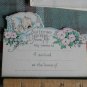 VINTAGE 3 (three) BABY ANNOUNCEMENT Cards * * 3 1/2"IN H x 4 1/2' W circa 19 __