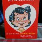 Valentine Vintage 50's Not exactly Glamour -RiDDEN --UNUSED-NOVA LAUGHS FOLD-OUT
