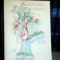 Vintage OUR Anniversary Card unused ON OUR WEDDING ANNIVERSARY Norcross embossed