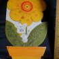 Vintage 70's *Every Day is brighter thinking of you HALLMARK *DIECUT embossed