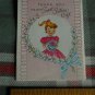 Vintage THANK YOU for your Sweet Sixteen gift:   unused CIRCA 1950