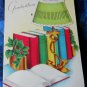 VINTAGE UNUSED**** Graduation Congratulations Card 1950's VOLLAND *DIECUT