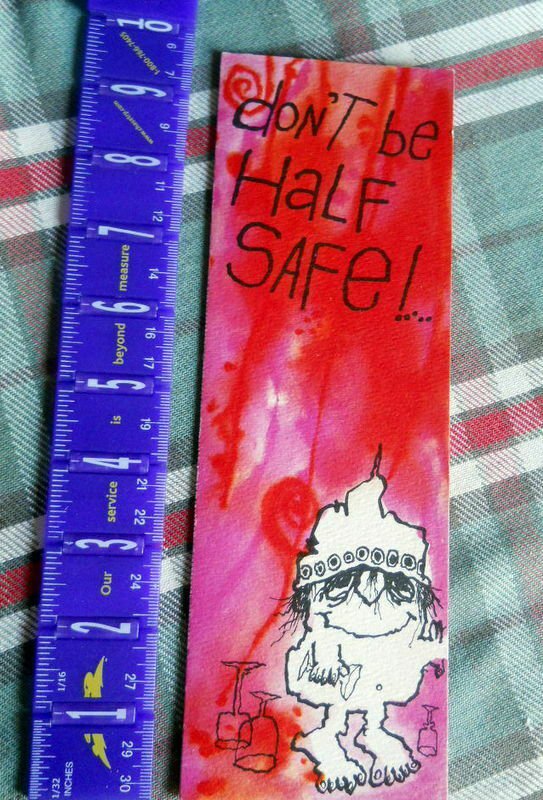 STUDIO CARD **New Year's Eve *don't be half safe*HALLMARK