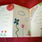 No special reason -Card- Tri-fold -American Greeting Forget Me Not