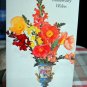 Vintage Anniversary Card *TO SON and his Wife embossed BUZZA CARDOZO