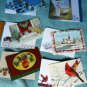 10 (TEN) Cards Christmas designs with MATCHING envelopes * 6 styles