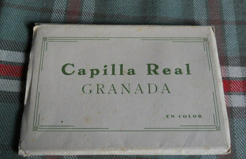 Vintage Postcard folder 10 Cards: The Royal Chapel (CAPILLA REAL) GRANADA SPAIN