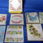 VINTAGE Box of 13 (thirteen) FESTIVE GREETINGS FOR ALL OCCASIONS embossed