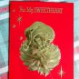 Christmas*To MY SWEETHEART*Rust Craft * Smiling & Shining Santa Vintage C1970