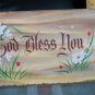 Vintage Get Well WISHES 1970's GOD BLESS YOU