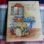 GET WELL Vintage Car 50's unused YOU'LL SOON BE WELL * die cut * silk effect*