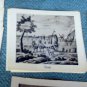 18 DELFT GREETING NOTE CARD BLACK & WHITE PHOTOS old Dutch drawings BLANK INSIDE