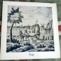 18 DELFT GREETING NOTE CARD BLACK & WHITE PHOTOS old Dutch drawings BLANK INSIDE