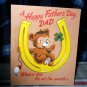VINTAGE unused FATHER'S DAY *WISHIN THIS FOR ALL I'M WORTH* Volland1950** Pop-up
