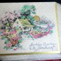 Vintage BIRTHDAY GREETING SWEETHEART *warm AND tender Wishes 20's or earlier