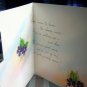 Vintage GET WELL*tri-fold * 3D*kitten* cute Greeting Card unused
